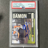 1994 Upper Deck #642 Johnny Damon Signed Card Auto PSA Slabbed Royals