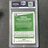 2020-21 Panini Donruss Optic #128 Jonas Valanciunas Signed Card AUTO PSA Slabbed Grizzlies