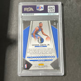 2017 Panini Prizm #99 Dennis Smith Jr. Signed Card AUTO PSA Slabbed RC Mavericks