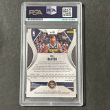 2019-20 Panini Prizm #85 Will Barton Signed Card PSA Slabbed Nuggets