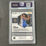 2020-21 Panini Mosaic #158 Will Barton Signed Card AUTO PSA Slabbed Nuggets