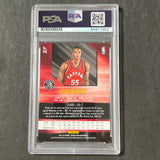 2015-16 Panini Revolution #146 Delon Wright Signed Card AUTO PSA Slabbed RC Raptors