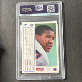 1991 Upper Deck #144 Steve Atwater Signed Card PSA Slabbed Auto Broncos