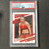 2022 Panini Donruss #80 Yan Xiaonan Signed Card AUTO PSA Slabbed UFC