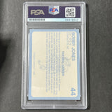 1989-90 Collegiate Collection #44 Bobby Jones Signed Card AUTO PSA Slabbed North Carolina