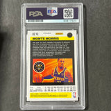 2020-21 Panini Flux #48 Monte Morris Signed Card AUTO PSA Slabbed Nuggets