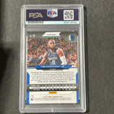 2020-21 Panini Prizm #52 Tim Hardaway Jr Signed Card AUTO PSA Slabbed Mavericks