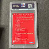 1995 Skybox Answer Card #420 Kenyon Martin Signed Card AUTO PSA Slabbed New Jersey Nets