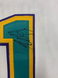 Baron Davis signed jersey PSA/DNA New Orleans Hornets Autographed