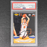 2009-10 Panini #25 Danilo Gallinari Signed Card AUTO PSA/DNA Slabbed Knicks