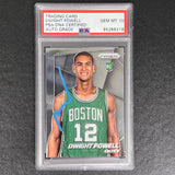 2014-15 Panini Prizm #286 Dwight Powell Signed Card AUTO PSA Slabbed Celtics