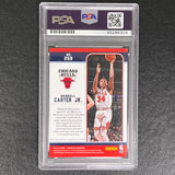 2018-19 Panini Chronicles Marquee #259 Wendell Carter Jr. Signed Card AUTO AUTO 10 PSA Slabbed RC Bulls