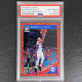 2018-19 Panini Donruss Optic #69 Markelle Fultz Signed Card PSA Auto Slabbed 76ers