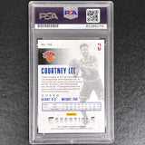 2017-18 Panini Essentials #194 Courtney Lee Signed Card AUTO PSA Slabbed Knicks