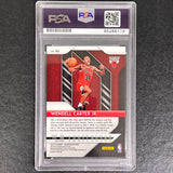 2018-19 Panini Prizm #80 Wendell Carter Jr Signed Card PSA/DNA AUTO Bulls