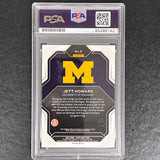 2023 Panini Prizm Draft Picks #6 Jett Howard Signed Card AUTO PSA Slabbed RC Michigan