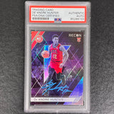 2019-20 Panini Chronicles Recon #293 De'Andre Hunter Signed Card AUTO PSA/DNA Slabbed RC Hawks