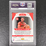 2019-20 Panini Chronicles Phoenix #575 De'Andre Hunter Signed Card AUTO PSA/DNA Slabbed RC Hawks