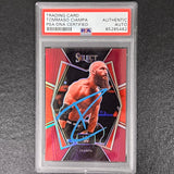 2022 Panini Select Premier Level #172 Tommaso Ciampa Signed Card PSA AUTO Slabbed WWE