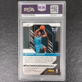 2018-19 Panini Prizm #288 Devonte' Graham Signed Card AUTO PSA/DNA Slabbed Hornets