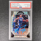 2017-18 Panini Mosaic #88 MARKELLE FULTZ Signed Card AUTO PSA Slabbed Magic