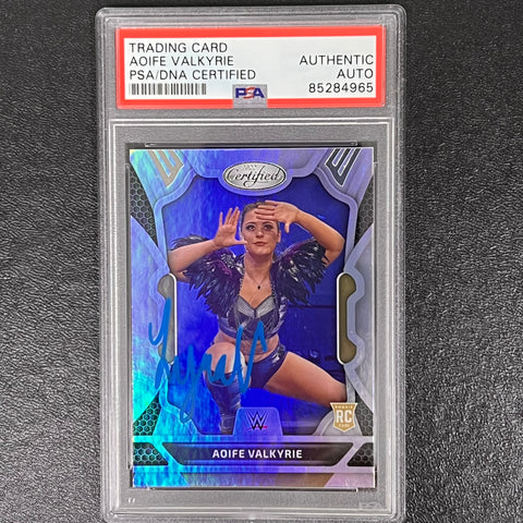 2022 Panini Chronicles Certified NXT UK #226 Aoife Valkyrie Signed Card AUTO PSA/DNA Slabbed WWE RC