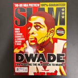 Dwayne Wade Signed Slam Magazine PSA Miami Heat Autographed