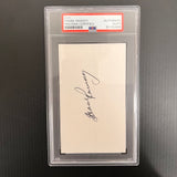 Frank Ramsey Signed Cut PSA/DNA AUTO Slabbed Autographed