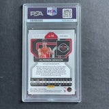 2021-22 Prizm Blue Fast Break 55/150 #318 Alperen Sengun Auto 10 Card 9 PSA Slabbed RC