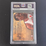 2000-01 Fleer #48 Elton Brand Signed Card AUTO PSA Slabbed Bulls