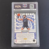 2022-2023 Panini Hoops #20 David Roddy Signed Card AUTO PSA Slabbed RC Grizzlies