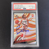 2021-22 Panini Revolution #130 Greg Brown III Signed Card AUTO PSA Slabbed Trail Blazers RC