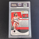 2021-22 Panini Revolution #130 Greg Brown III Signed Card AUTO PSA Slabbed Trail Blazers RC