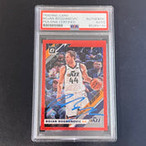 2019-20 Panini Optic #79 Bojan Bogdanovic Signed Card AUTO PSA Slabbed Jazz