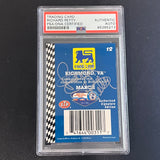 1992 Food Lion Racing #12 Richard Petty Signed Card AUTO PSA Slabbed Nascar
