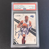 2010 Panini Rookies & Stars #43 Dwight Howard Signed Card AUTO PSA/DNA Slabbed Magic