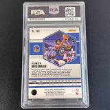 2020-21 Panini Mosiac #205 JAMES WISEMAN Signed Card AUTO PSA Slabbed RC Warriors