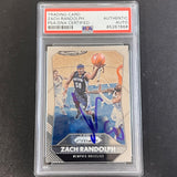 2015-16 Panini Prizm #24 Zach Randolph signed Card AUTO PSA Slabbed Grizzlies