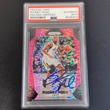 2017-18 Panini-Prizm #111 Rodney Hood Signed AUTO PSA Slabbed Jazz