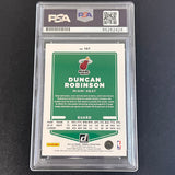 2021-22 Panini Donruss #107 Duncan Robinson Signed Card AUTO PSA Slabbed Heat