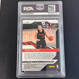 2018-19 Panini Prizm #141 ZACH COLLINS Signed Card AUTO PSA Slabbed Blazers