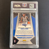 2017-18 Panini Prizm #79 Jonathan Simmons Signed Card AUTO PSA Slabbed Magic