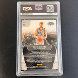 2016 Panini Threads #173 Davis Bertans Signed Card AUTO PSA/DNA Slabbed Spurs