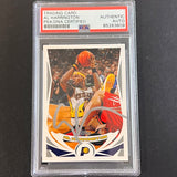 2004 Topps #59 Al Harrington Signed Card AUTO PSA Slabbed Pacers