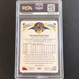 2004 Topps #59 Al Harrington Signed Card AUTO PSA Slabbed Pacers