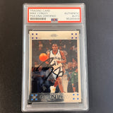 2007-08 Topps Chrome #111 Mike Conley signed Card Auto PSA Slabbed Grizzlies