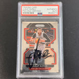 2021-22 Panini Prizm #171 Jusuf Nurkic Signed AUTO PSA Slabbed Trail Blazers