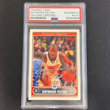 2006 Topps NBA Properties #20 Raymond Felton Signed Card AUTO PSA/DNA Slabbed Bobcats