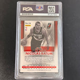 2013-14 Panini Titanium #56 Nicolas Batum Signed Card AUTO PSA Slabbed Blazers