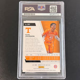 2021 Panini Chronicles Playoff Draft Picks #357 Keon Johnson Signed Card AUTO PSA Slabbed RC Tennessee